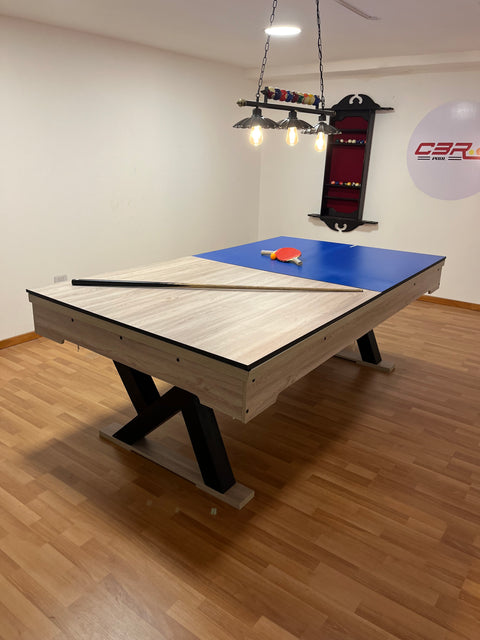 Mesa 3 en 1 - Pool / Comedor / Ping pong