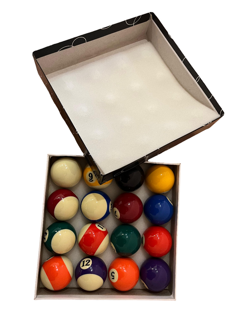 Bolas de pool 2.1/4 new oficial
5,7cm x 5,7cm