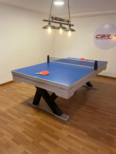 Mesa 3 en 1 - Pool / Comedor / Ping pong